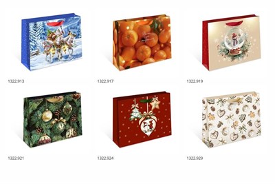 Бум пакеты 32х26х12 Ассорти    1322.981  НГ НФ-00026035