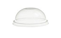 Крышка купол. СТИРОЛ для стак. ПЭТ 95 диам БЕЗ отверст. для ПЭТ стакана 1000 шт. в кор/50 шт. в рук. НФ-00000114