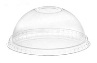 Крышка прозрачная купол pet (пэт) Пульсар с отверстием д. 95  (16упх50шт)  (800шт) 4085