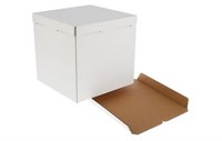 ДоЭко Короб для тортов белый EB 300 300х300х300 NEW Патичерри (10шт) 16401