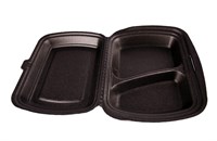 Ланч бокс LB-2 ЧЕРНЫЙ   /248*204*60/   РЗУП   (100шт)  14823