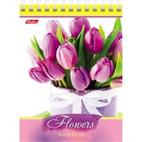 Блокнот А6 Хатбер 40л спираль 