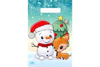 НГ Тико 20х30 Милый снеговик /30уп х 100 шт/ (3000шт) выруб 18779