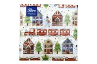 НГ Салфетки 33х33 3-х сл. (PERO Prestige) 20 л/12шт 