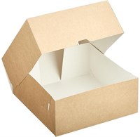 Короб для тортов крафт (255*255*105) Пактон 1/115 НФ-00017387