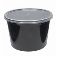 Банка/крышка ВЗЛП 0,500 литра/д 112 мм черная (22/198 шт) ЛП НФ-00017746