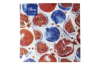 Салфетки 33х33 3-слойн. (PERO Prestige) 20л/12уп Инжир 21453