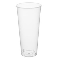 Стакан прозрачный (матовый) Bubble Cup ПП 650 мл.д.90мм.h170мм 20уп.по 10шт.(200шт) ВЗЛП (1022П)  НФ-00019419