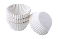 Форма бумажная Тарталетка круг 55х43мм белая /5х1000/5000шт ТБФ 22950