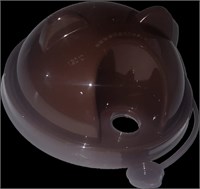 Крышка купольная САТ с ушками Коричневая СМАРТ d.90 45/900 шт НФ-00024373