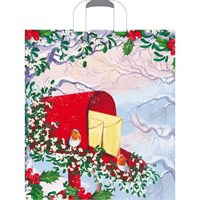 Пакет ПЭ с петлевой ручкой 38х42+3см (37) (Новогоднее поздравление) Артпласт (х50/500) НГ НФ-00025383