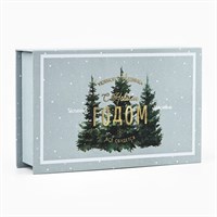 Коробка - книга подарочная «С Новым годом», 20×12.5×5 см НФ-00025616