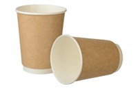 Бум стакан Л-ПАК 0,350л диам 90мм ГН Крафт 2-х слойн.  (25/500шт) ЛП НФ-00001936