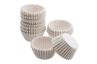 Форма бумажная Тарталетка круг 35х20мм белая /10х1000/10000шт ТБФ 22942