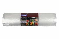 Вакуумные пакеты в рулоне /250х5000/ МАРКЕТ В ДОМ 170мкм (22рул) 24734