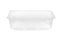 Контейнер прямоуг. низкий 750 мл Упакс - Юнити 186*132*52 /10уп х 100шт/ (500шт) 10058