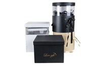 Набор подарочных коробок (1/3шт) Цилиндр / Квадрат  11414