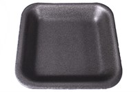 Лоток B-2 А ЧЕРНЫЙ   /133х133х20/   Мегапласт   (550шт) НФ-00013899