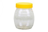 Банка ПЭТ Бочонок  0,500 (50 шт) + желтая крышка № 82																														 19951