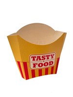 Коробка под фри 80 гр "Testy Food" (тейсти фуд) Пак Велл 25/1050 шт НФ-00015250