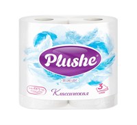Туалетная бумага Plushe Deluxe Light 
