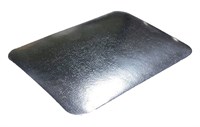 Крышка для алюмин. формы прямоуг.490 мл  145х119мм 100 шт (1200) картонно-алюмин. к форме L краем 8592