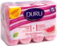 Туалетное мыло DURU Beauti soap 1+1 4*80гр Розовый грейпфрут НФ-00020238