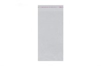 Пакет ПП с клапаном 110х230(260)мм 25мкр (1000шт) 24449