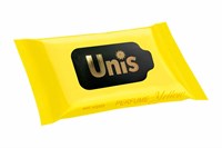 Салфетки влажные Unis (15шт) Perfume Yellow (108уп) 24237