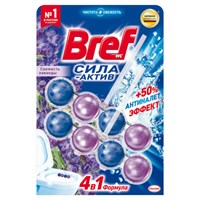 БХ блок д/туалета БРЕФ сила-актив Свежесть Лаванды 2x50г (10шт/кор) НФ-00010810
