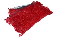 Сетка-мешок с завязками  50х80, до 40 кг, красная (3000шт) 4485