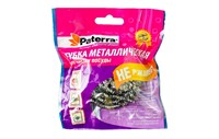 Губка металлическая для мытья посуды PATERRA (30упх12шт) 360 7705