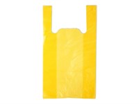 Пакет майка однотонная ЖЕЛТАЯ 23х43 2,4 гр /60 уп х 100шт/  (+/- 10шт) (6000) НФ-00002750