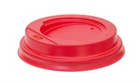 Крышка для стак. АгроЭкоДом  д.73мм (0,180л)  красная  (10уп х 100) (1000шт) НФ-00002234