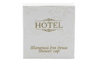 Саше шапочка одноразовая д/душа в картоне Hotel (250шт) 15626