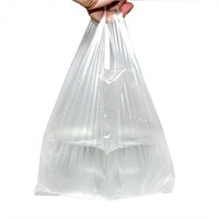 Пакет майка однотонная ПРОЗРАЧНАЯ 23х43 2,4 гр /60 уп х 100шт/  (+/- 10шт) (6000) НФ-00003096