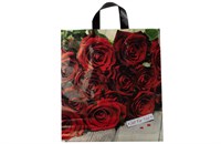 ДПА 40х43 Букет красных роз /10уп х 50шт/ ПВД 80мкм (500шт) петля 15675