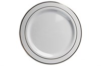 Тарелка  д 230 с каемочкой ПОЛОСКИ PLMA ВИНТАЖ /20уп*10шт/10уп*20шт (200шт) 11779