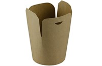 Короб бумажный Фудбокс Виридо 500/700мл (60/180шт) Крафт 14714