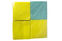 Салфетка из вискозы 30х34 желтая без упаковки  (480уп) ВОЯЖ 18513