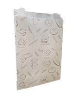 Бумажный пакет 140*60*210 мм с рисунком «Выпечка» /100/2000/ НФ-00013986