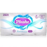 Туалетная бумага Plushe Deluxe Light 