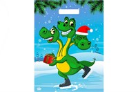 НГ Тико 31х40 Горыныч на коньках /10уп х 50шт/ (500) выруб глянец 20281