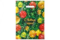 НГ Интерпак 30х40 Елка /20уп х 50 шт/ (1000шт) выруб. 20375