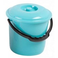 Ведро пластик 10 л с крышкой ЭльфПласт НФ-00016331