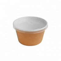 Бум креманка/супница крафт /d1-121,d2-93,h-73/ РМП 500мл 50/500 ЛП НФ-00016685