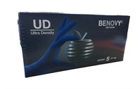 Перчатки БЕНОВИ УЛЬТРА HIGH RISK голубые (25пар) ЛАТЕКС размер S 1/10 ДД НФ-00018135