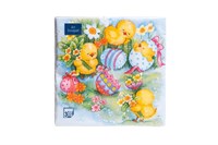 Пасха Салфетки 33х33 3 - слойн. Art Bouquet 20 шт  (12 уп) Пасхальные игры 21539