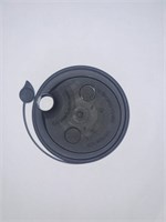 Крышка для стак. СМАРТ д.80мм Черная матовая 50/1000шт НФ-00020552