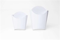 Короб стакан для фри БЕЛЫЙ большой 50/400 НФ-00020597